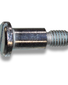 Slotted pan head screw w/shoulder M 8x16 galv DIN923